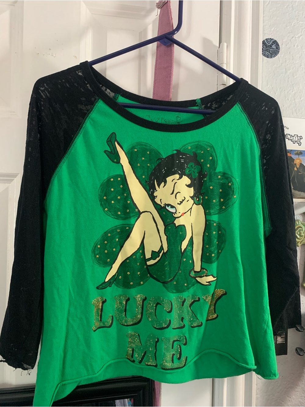 Betty boop Saint Patrick’s day shirt